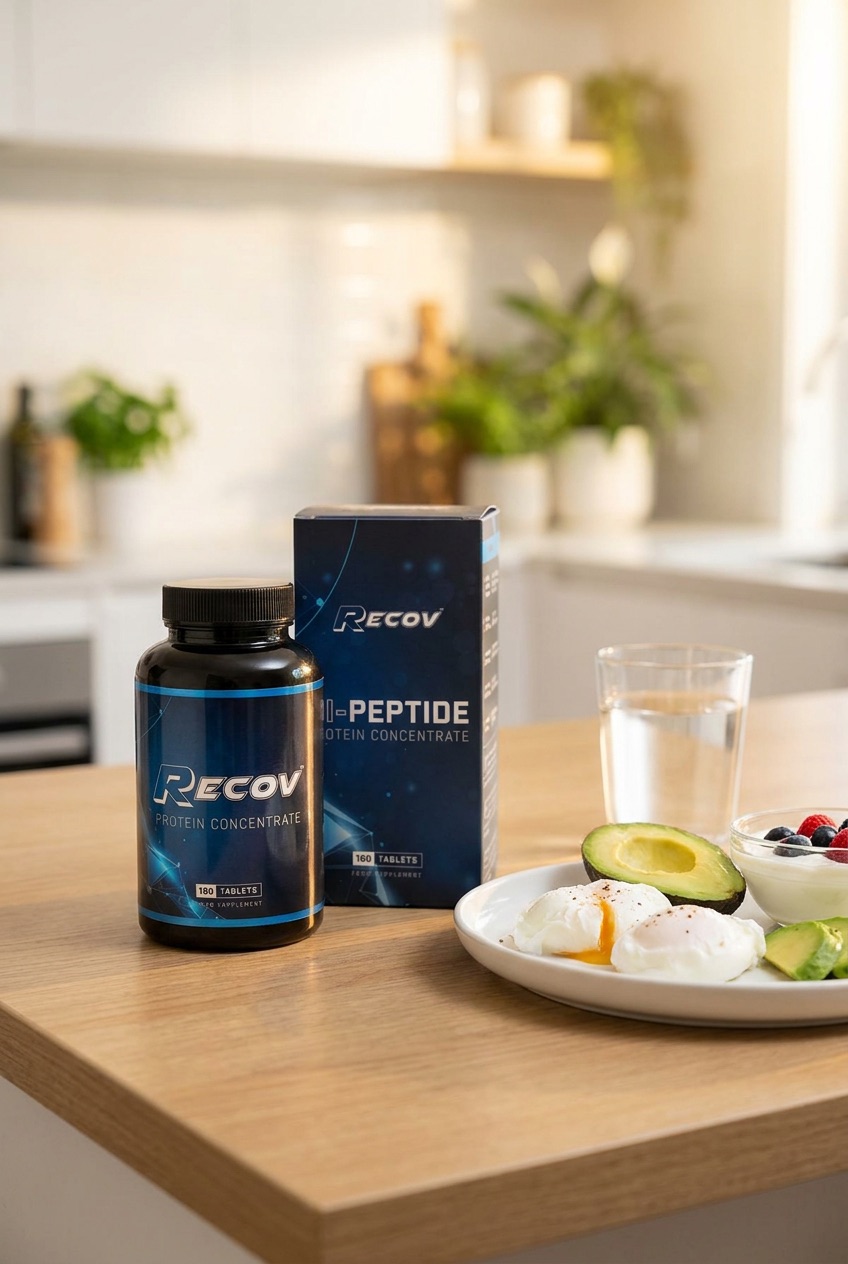 RECOV with healthy breakfast